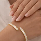 Ellipse Stainless Steel Electroplating Bracelet 29 new