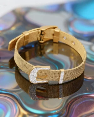 Expressive Petal Stainless Steel Bangle 28.00 new