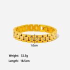 A watch style Zircon bracelet  45 2