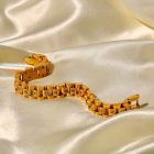 A watch style Zircon bracelet  45 3