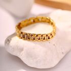 A watch style Zircon bracelet  45 6